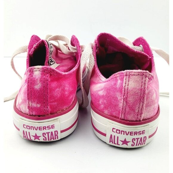 CONVERSE Pink Tie Dye Women's SNEAKERS - Size 6 - Picture 3 of 6